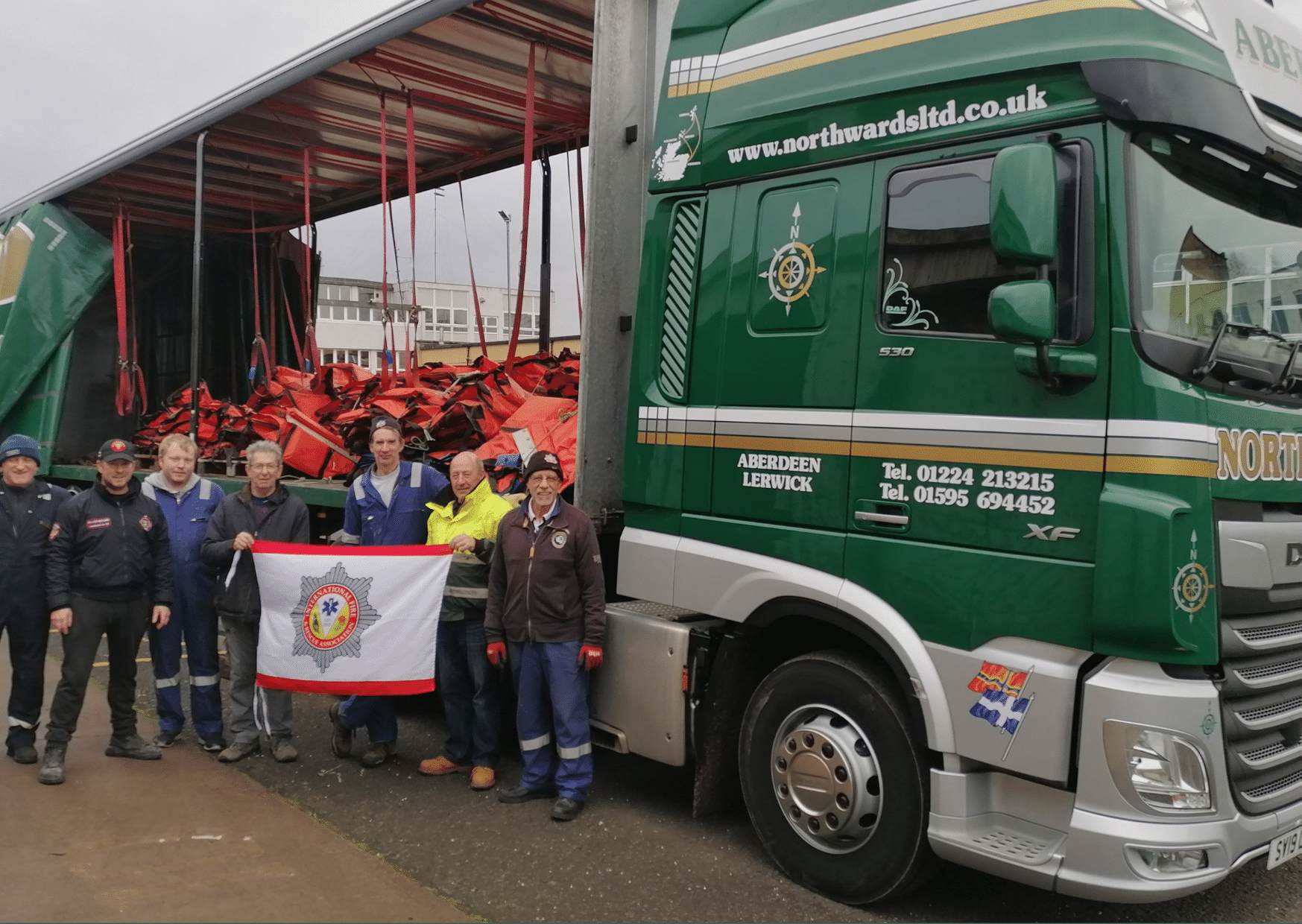 Lerwick Putting Old Emergency Response Equipment to use British