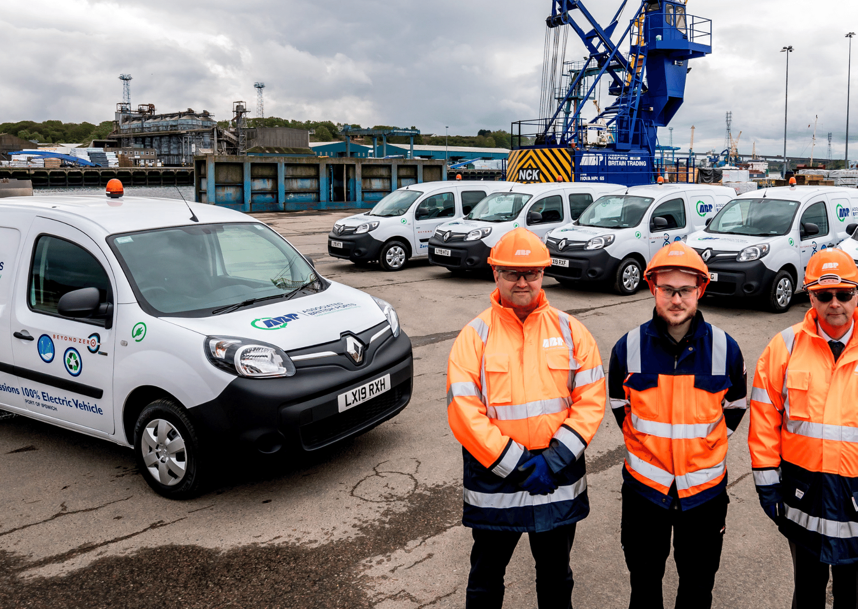 ABP’s East Anglian Ports Invest in New Fleet of Electric Vehicles