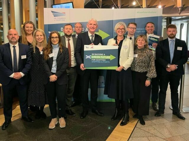<strong>Scottish ports and shipping industry gathers in Scottish Parliament to champion green aspirations </strong>