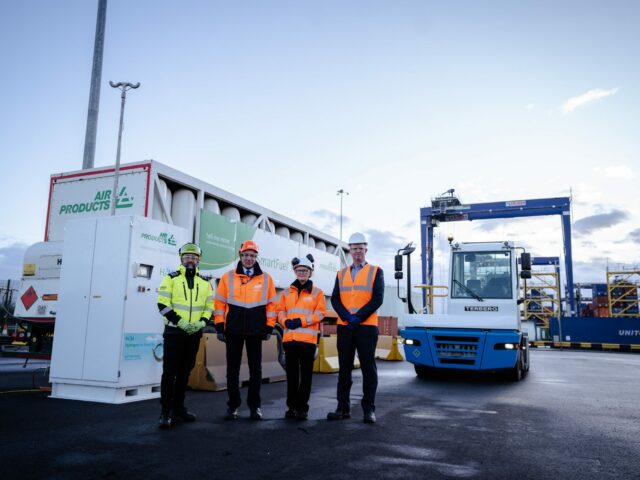 ABP first to trial hydrogen terminal tractor in UK