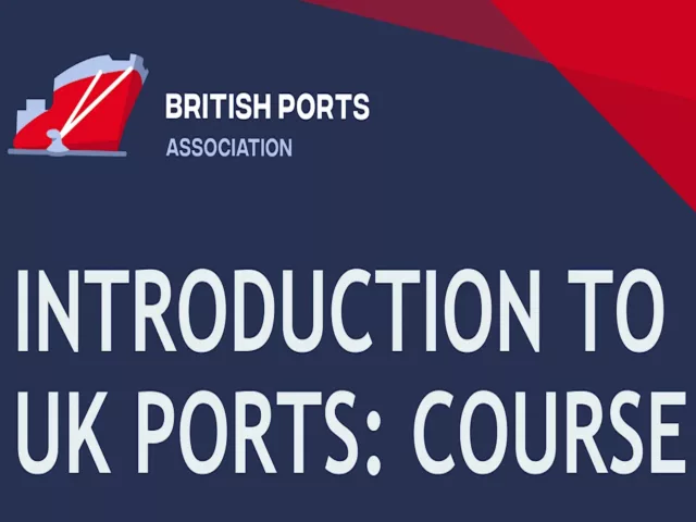 New Dates for Introduction to UK Ports Course (including date in Scotland)