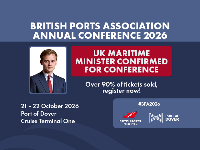 UK MARITIME MINISTER CONFIRMED FOR BPA 2026