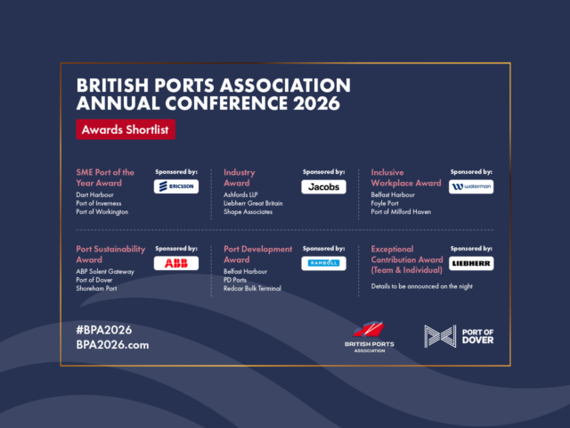 2026 British Ports Association Annual Awards Finalists Announced